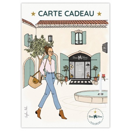 Carte Cadeau Beau M Store valeur 300€