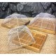 Set de 3 cloches fromages ou fruit en bambou