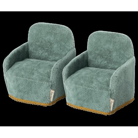 Lot de 2 fauteuils pour Souris MAILEG